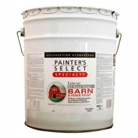 GENERAL PAINT Fence Paint, Gloss, Barn Red, 1 gal 798363